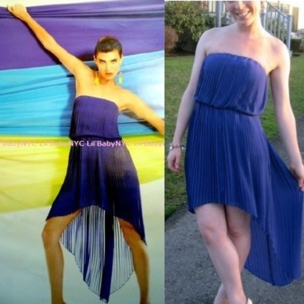 BCBG NWT Fishtail Dress size S